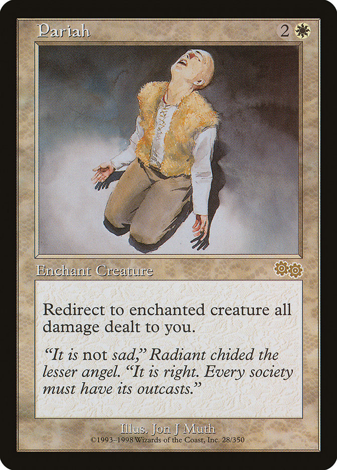 Pariah [Urza's Saga] | Card Citadel