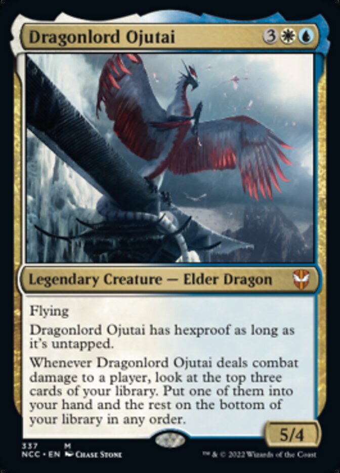 Dragonlord Ojutai [Streets of New Capenna Commander] | Card Citadel