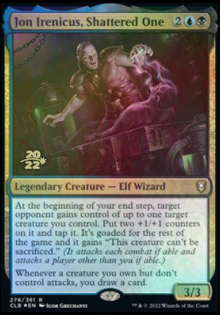 Jon Irenicus, Shattered One [Commander Legends: Battle for Baldur's Gate Prerelease Promos] | Card Citadel