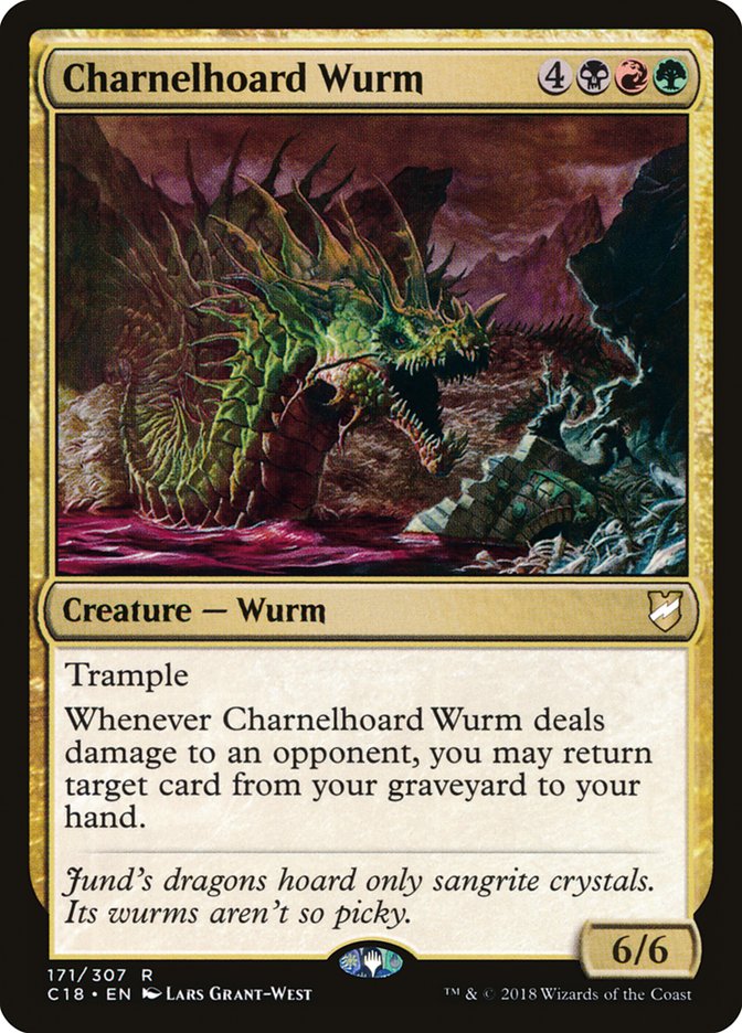 Charnelhoard Wurm [Commander 2018] | Card Citadel