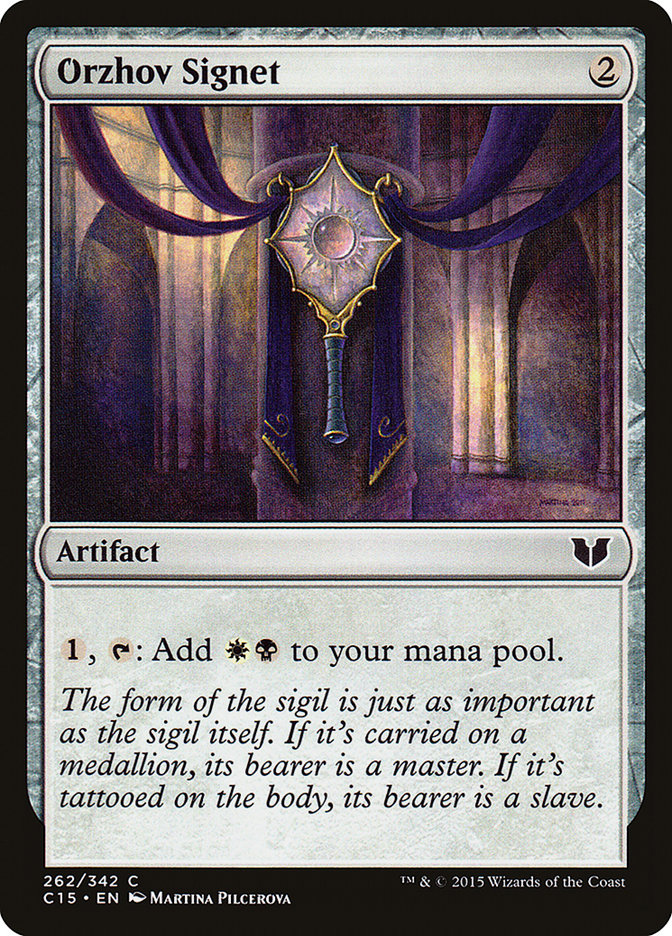 Orzhov Signet [Commander 2015] | Card Citadel