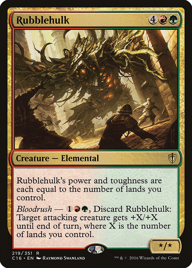 Rubblehulk [Commander 2016] | Card Citadel