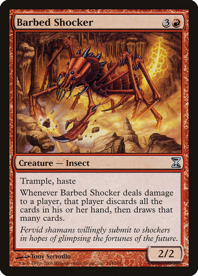 Barbed Shocker [Time Spiral] | Card Citadel