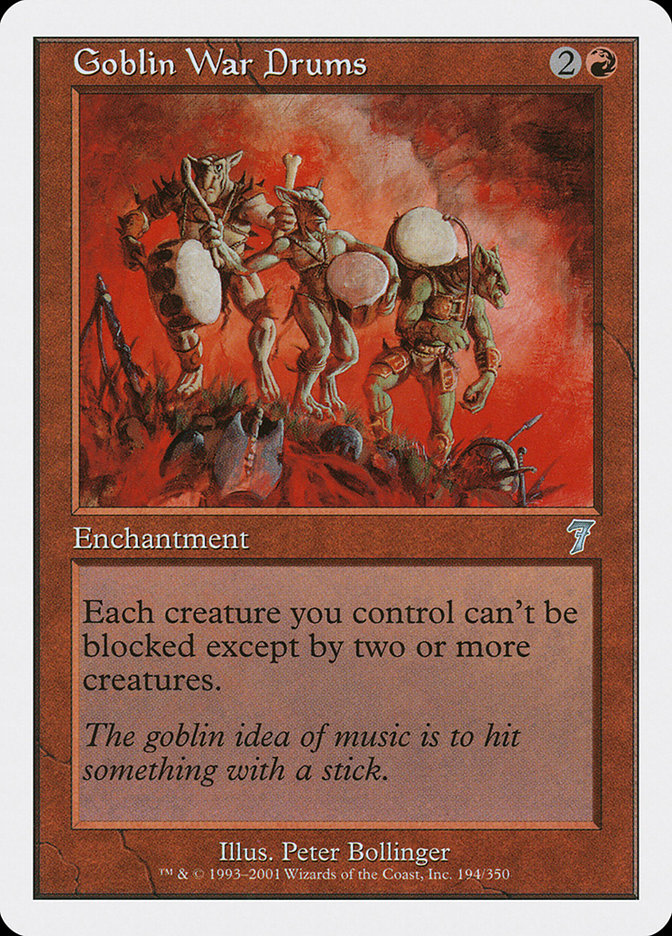 Goblin War Drums [Seventh Edition] | Card Citadel