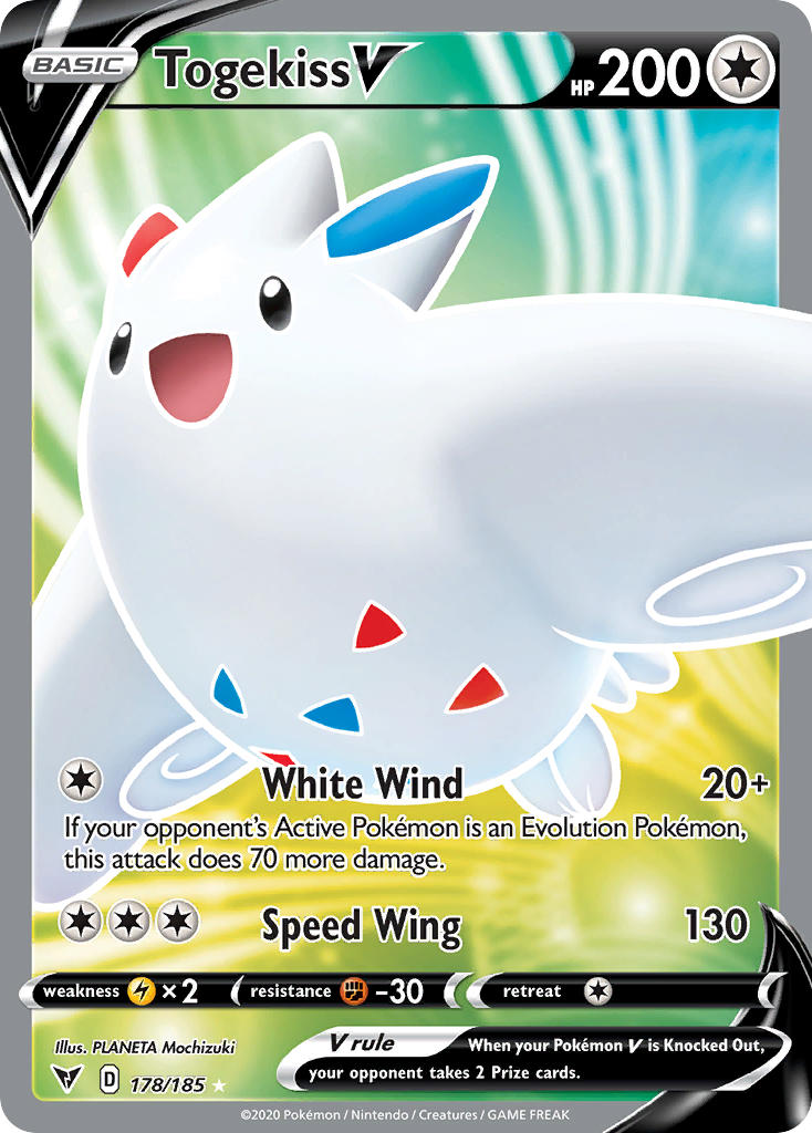Togekiss V (178/185) [Sword & Shield: Vivid Voltage] | Card Citadel