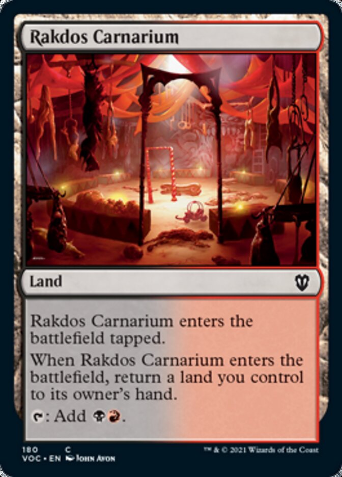 Rakdos Carnarium [Innistrad: Crimson Vow Commander] | Card Citadel