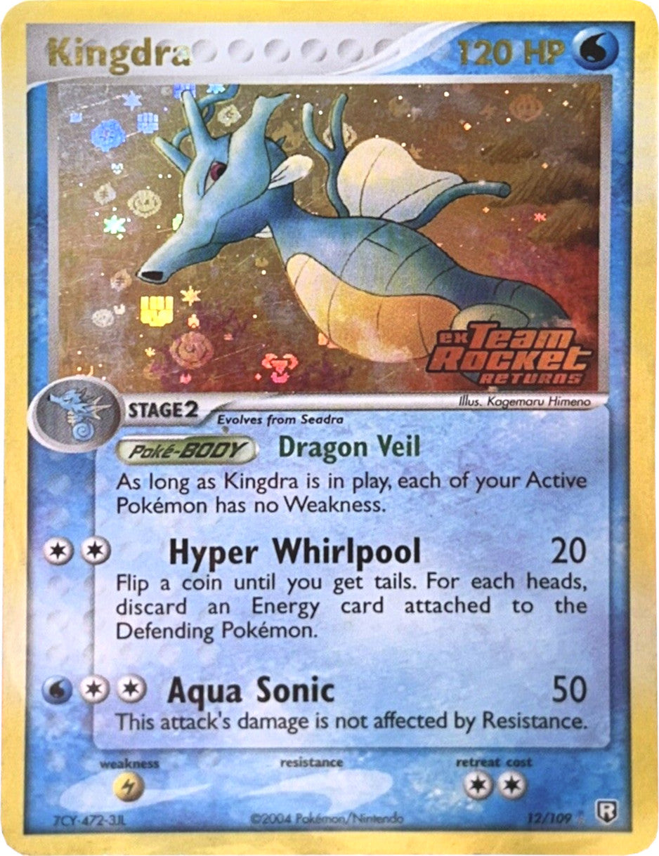 Kingdra (12/109) (Stamped) [EX: Team Rocket Returns] | Card Citadel