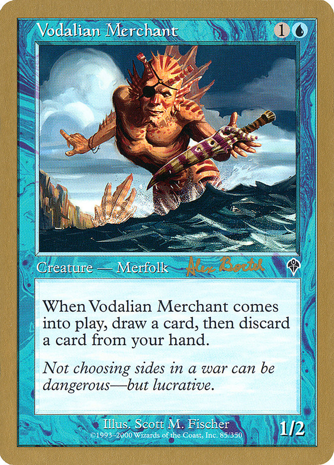 Vodalian Merchant (Alex Borteh) [World Championship Decks 2001] | Card Citadel