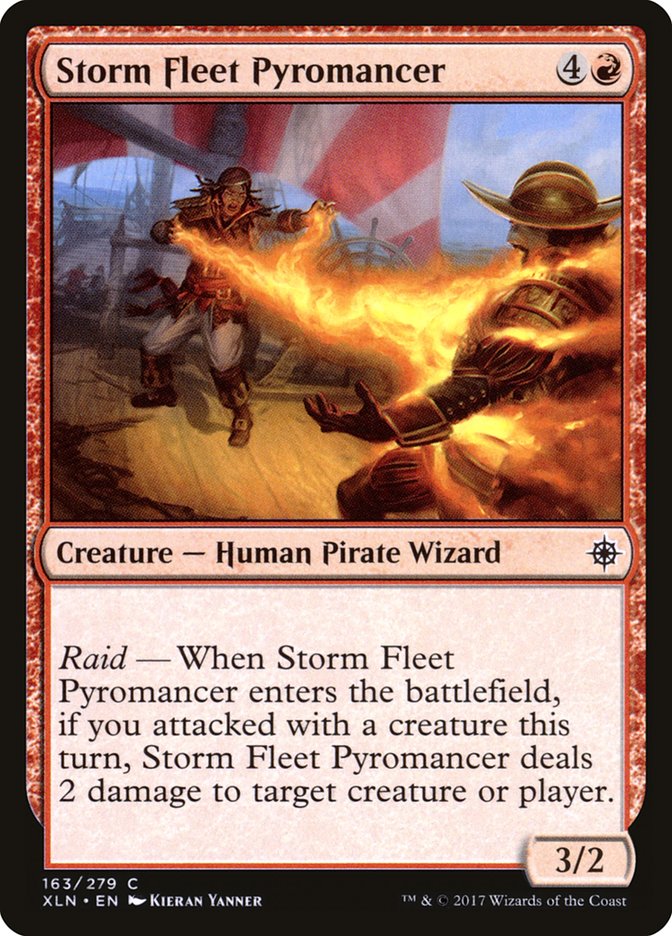Storm Fleet Pyromancer [Ixalan] | Card Citadel