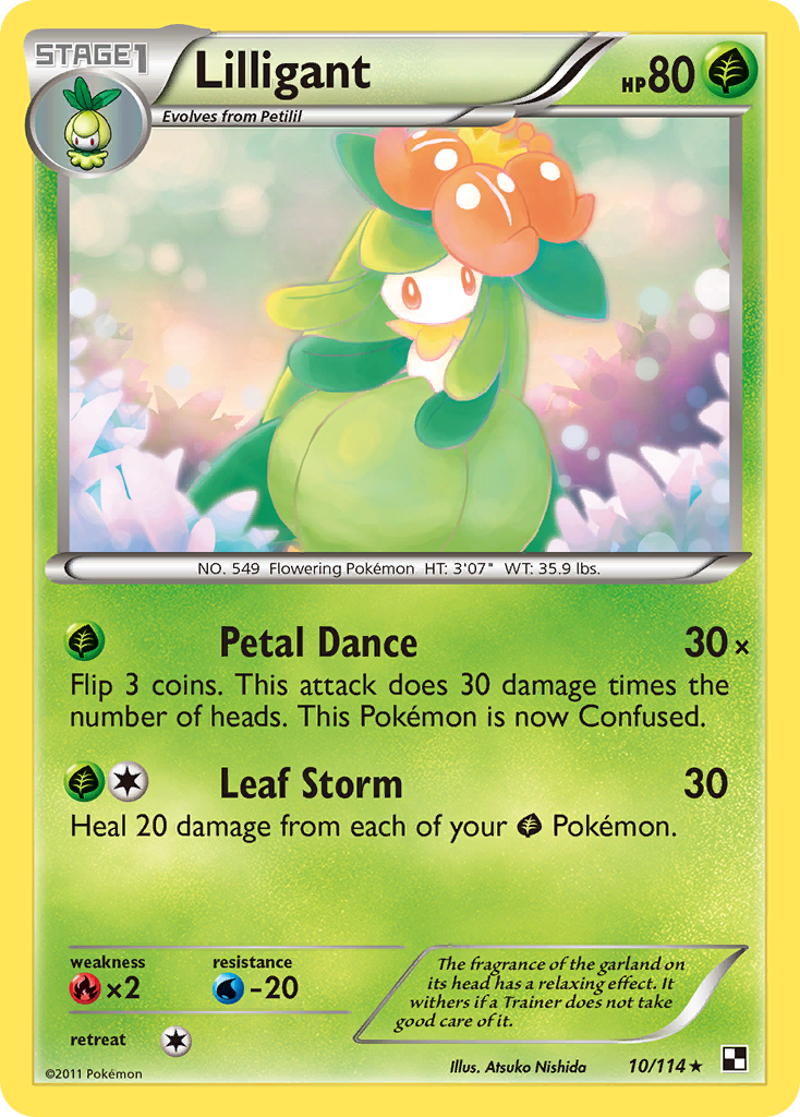 Lilligant (10/114) [Black & White: Base Set] | Card Citadel