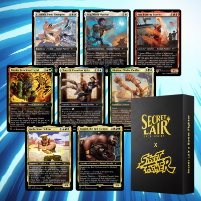 Copy of Secret Lair Street Fighter (Sealed -Foil) | Card Citadel