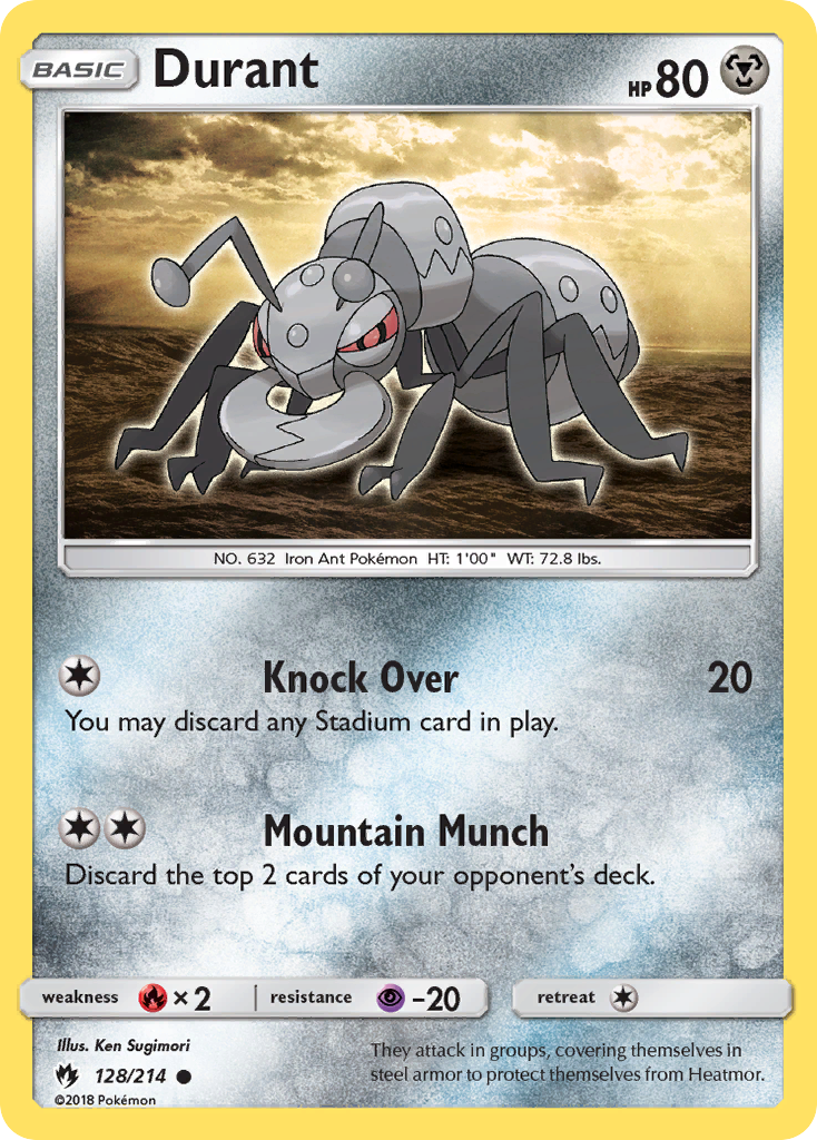 Durant (128/214) [Sun & Moon: Lost Thunder] | Card Citadel