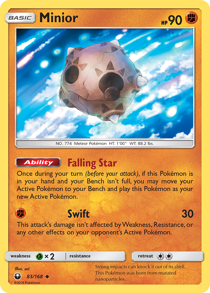 Minior (83/168) [Sun & Moon: Celestial Storm] | Card Citadel