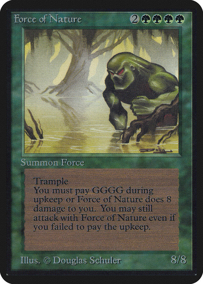 Force of Nature [Limited Edition Alpha] | Card Citadel