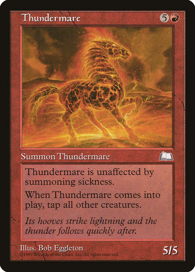 Thundermare [Weatherlight] | Card Citadel