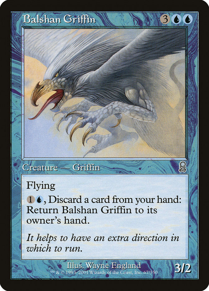 Balshan Griffin [Odyssey] | Card Citadel