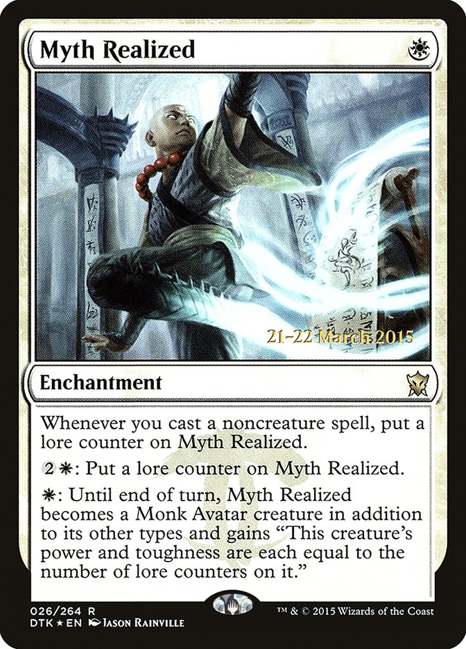 Myth Realized [Dragons of Tarkir Promos] | Card Citadel