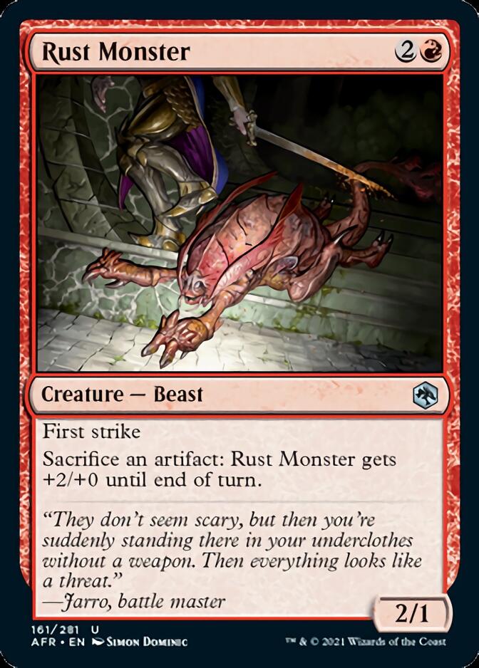 Rust Monster [Dungeons & Dragons: Adventures in the Forgotten Realms] | Card Citadel