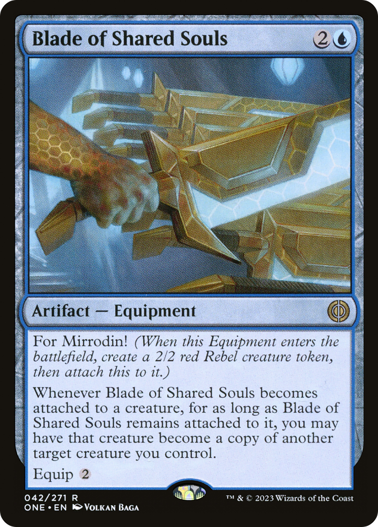 Blade of Shared Souls [Phyrexia: All Will Be One] | Card Citadel