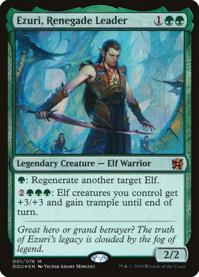 Ezuri, Renegade Leader [Duel Decks: Elves vs. Inventors] | Card Citadel