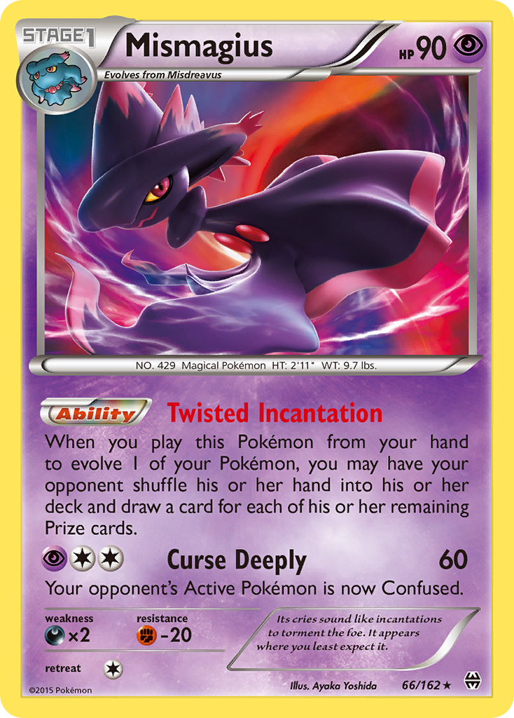 Mismagius (66/162) [XY: BREAKthrough] | Card Citadel