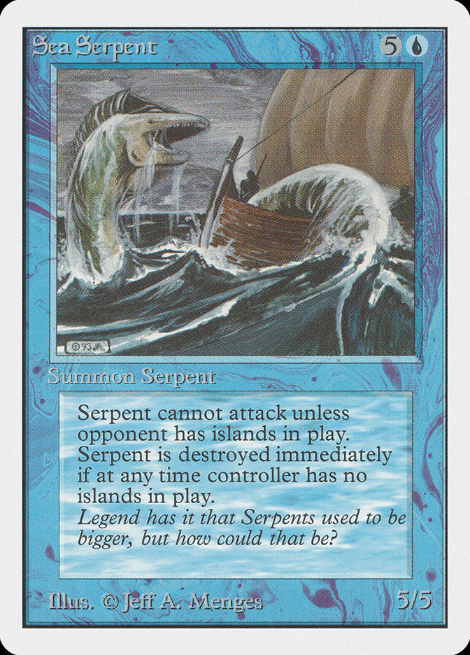 Sea Serpent [Unlimited Edition] | Card Citadel