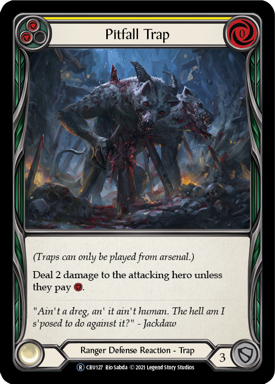 Pitfall Trap (Rainbow Foil) [CRU127-RF] Unlimited Rainbow Foil | Card Citadel
