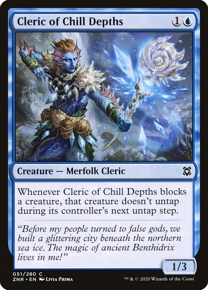 Cleric of Chill Depths [Zendikar Rising] | Card Citadel