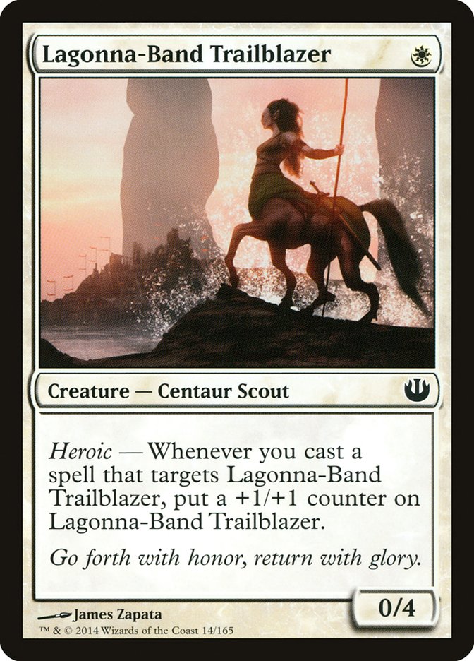 Lagonna-Band Trailblazer [Journey into Nyx] | Card Citadel