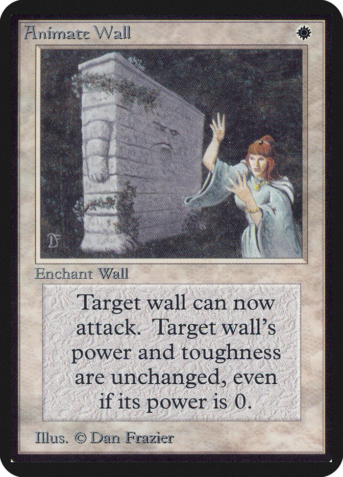 Animate Wall [Limited Edition Alpha] | Card Citadel