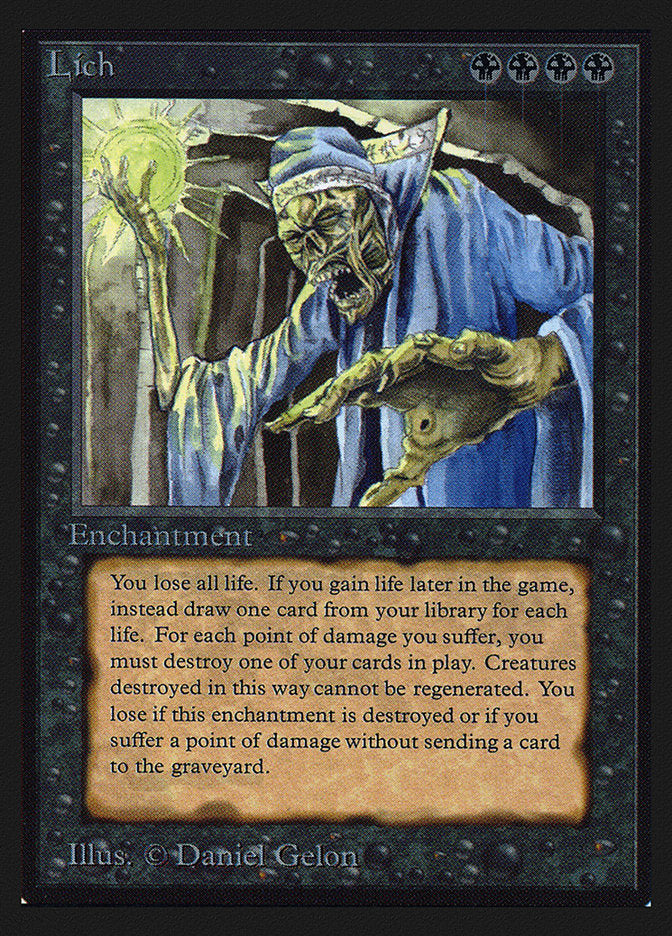 Lich (CE) [Collectors’ Edition] | Card Citadel