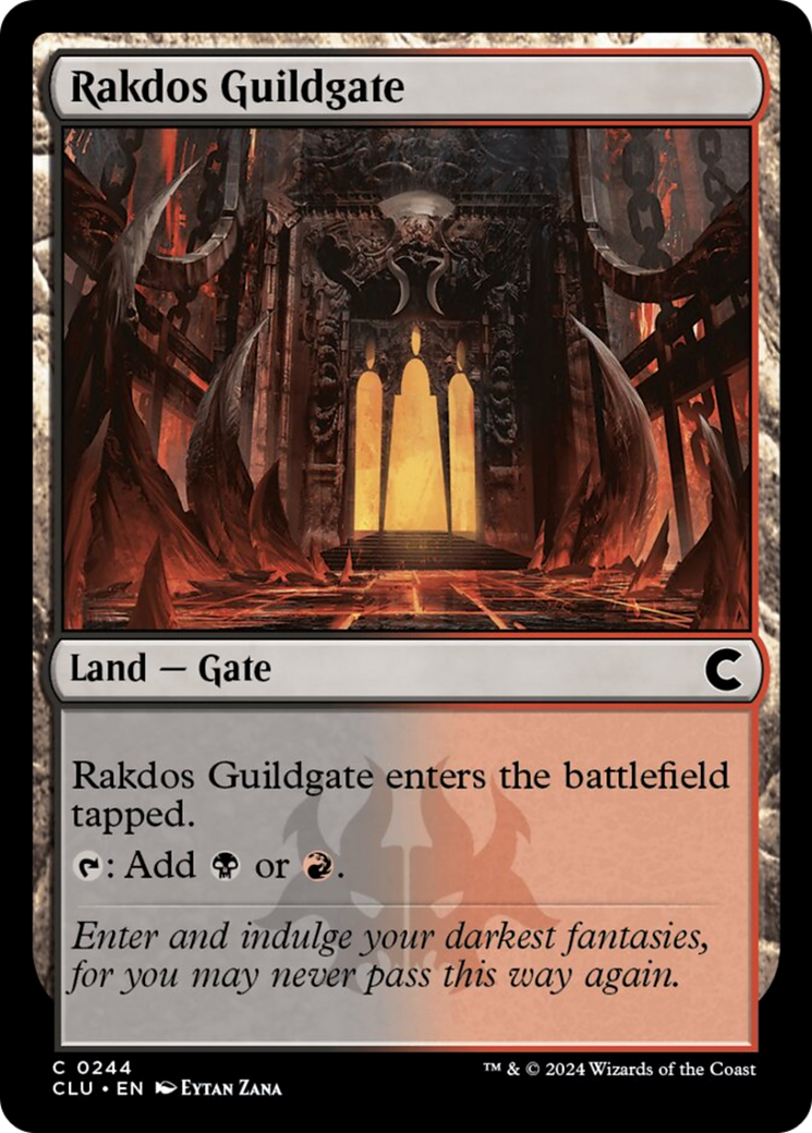 Rakdos Guildgate [Ravnica: Clue Edition] | Card Citadel