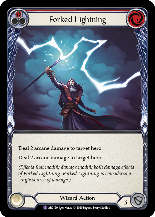 Forked Lightning [ARC120] Unlimited Normal | Card Citadel