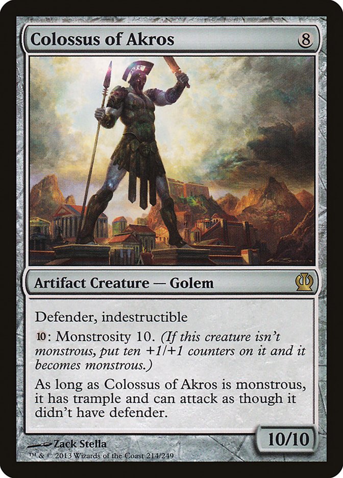 Colossus of Akros [Theros] | Card Citadel