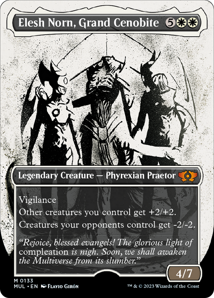 Elesh Norn, Grand Cenobite (Halo Foil) [Multiverse Legends] | Card Citadel