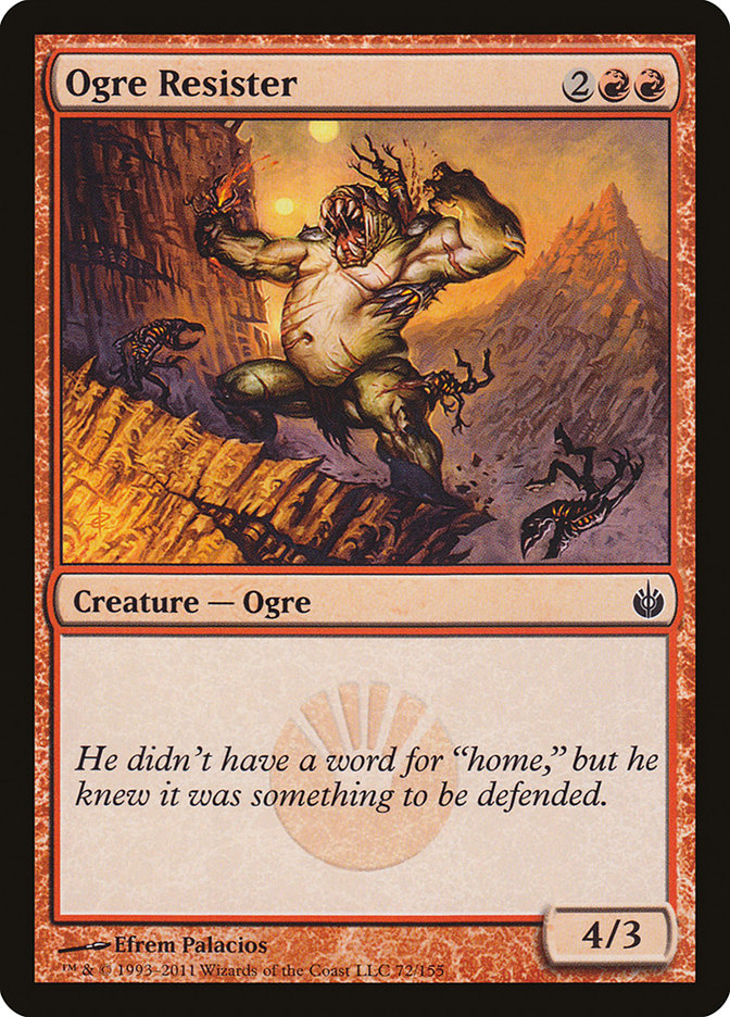 Ogre Resister [Mirrodin Besieged] | Card Citadel