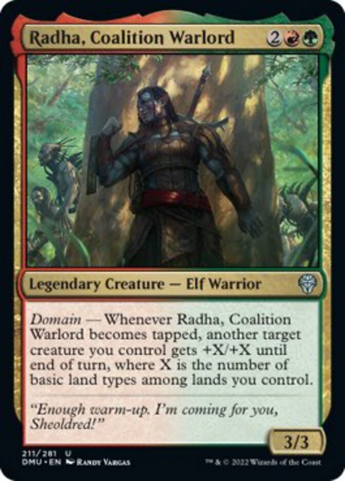 Radha, Coalition Warlord [Dominaria United] | Card Citadel