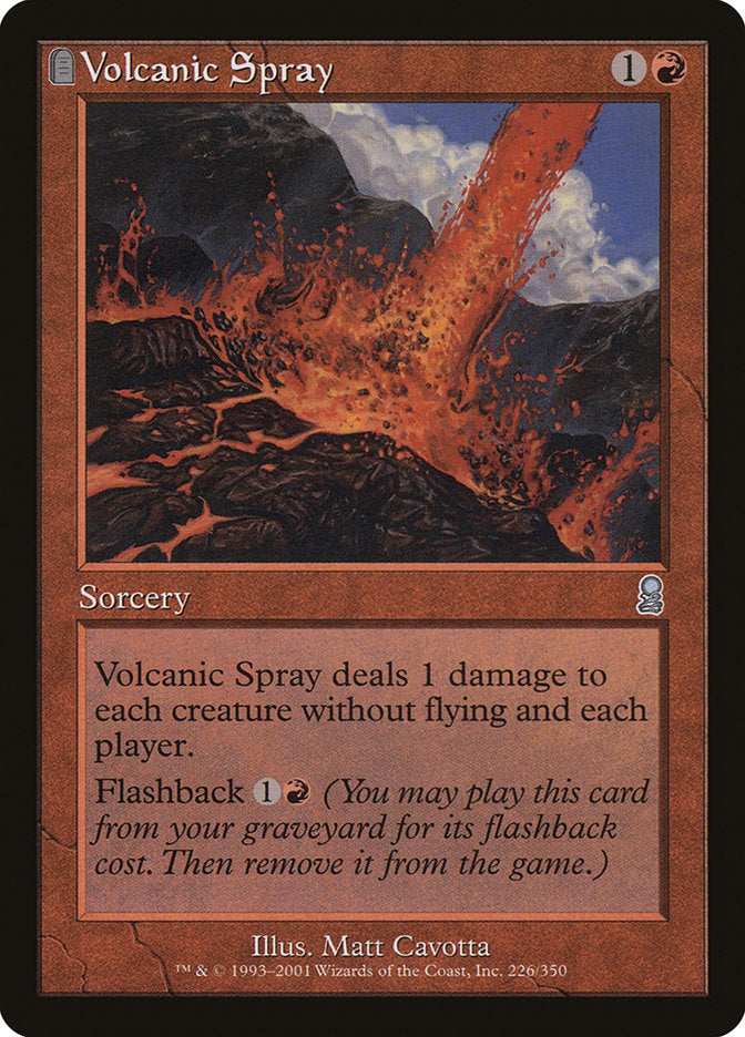 Volcanic Spray [Odyssey] | Card Citadel