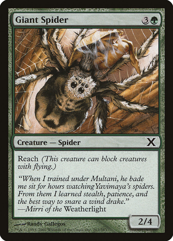 Giant Spider [Tenth Edition] | Card Citadel