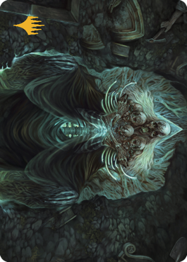 Myrkul, Lord of Bones Art Card (39) (Gold-Stamped) [Commander Legends: Battle for Baldur's Gate Art Series] | Card Citadel