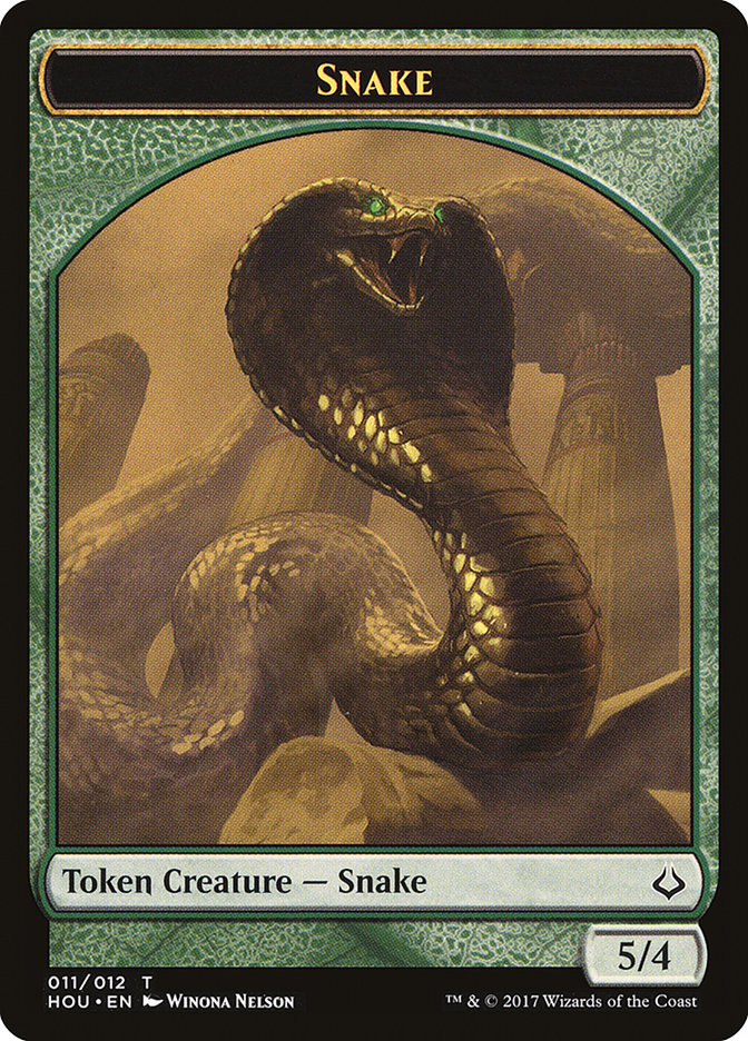 Snake [Hour of Devastation Tokens] | Card Citadel