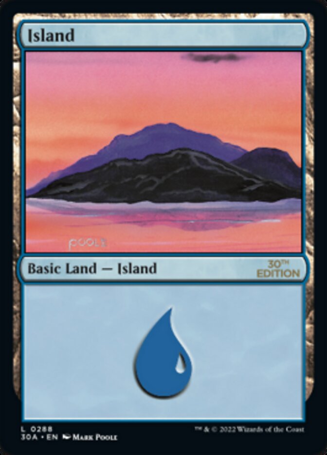 Island (288) [30th Anniversary Edition] | Card Citadel