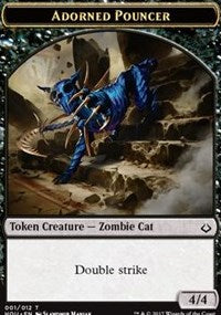 Adorned Pouncer // Horse Double-sided Token [Hour of Devastation Tokens] | Card Citadel