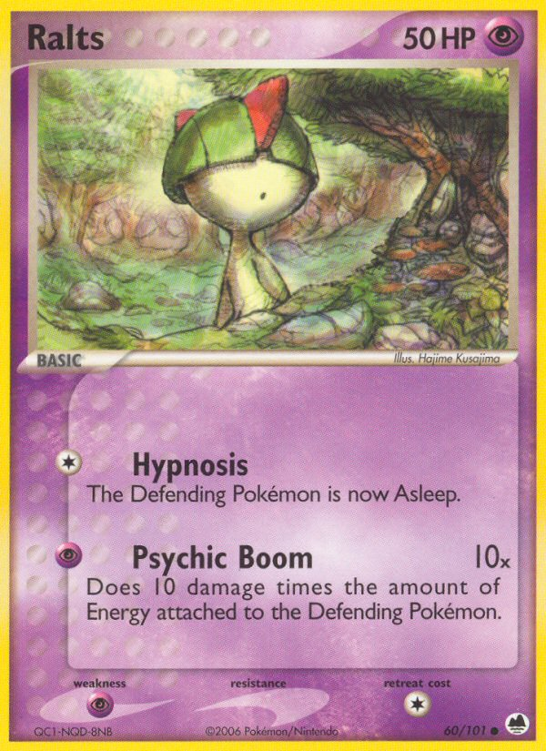 Ralts (60/101) [EX: Dragon Frontiers] | Card Citadel