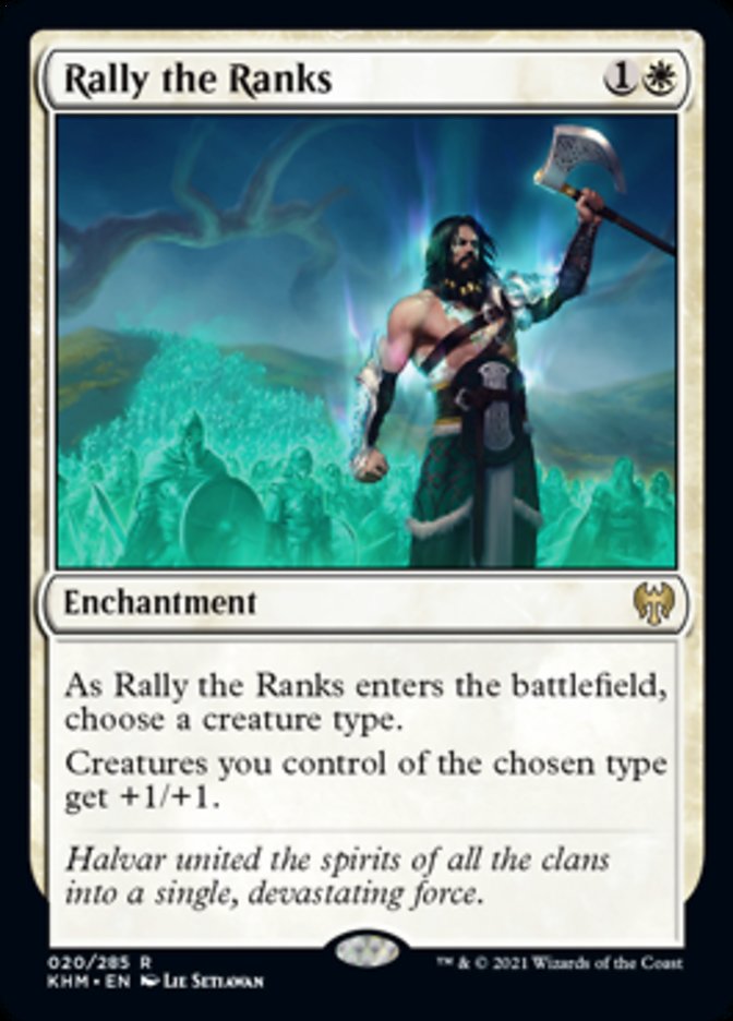 Rally the Ranks [Kaldheim] | Card Citadel