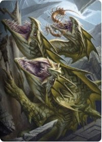 Grakmaw, Skyclave Ravager Art Card [Zendikar Rising Art Series] | Card Citadel