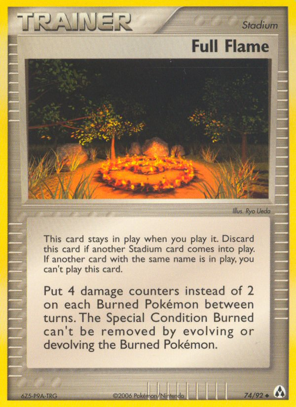 Full Flame (74/92) [EX: Legend Maker] | Card Citadel