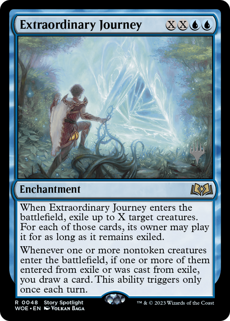 Extraordinary Journey (Promo Pack) [Wilds of Eldraine Promos] | Card Citadel