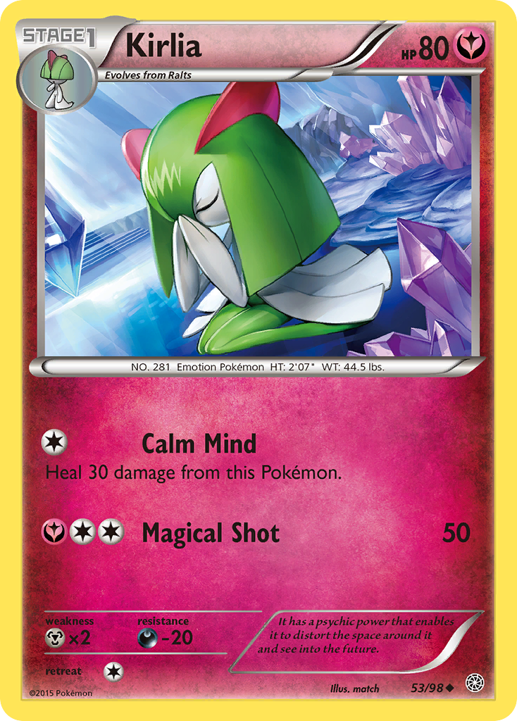 Kirlia (53/98) [XY: Ancient Origins] | Card Citadel