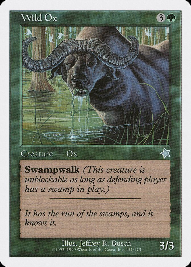 Wild Ox [Starter 1999] | Card Citadel